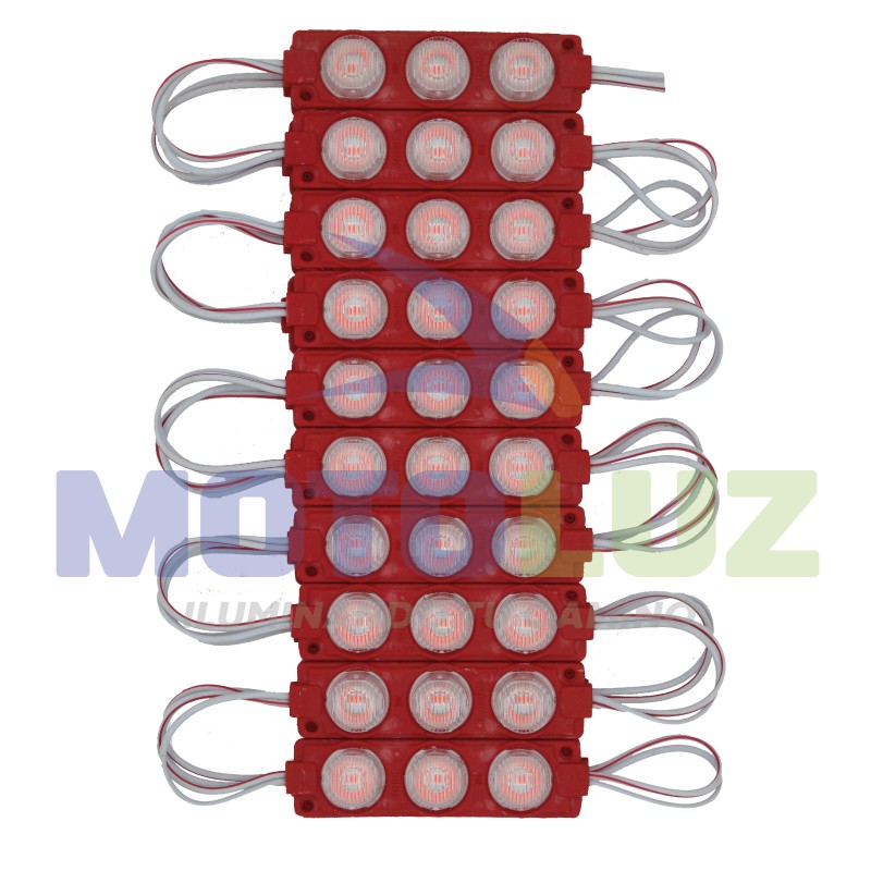 MÓDULO 3 BOTONES 12V CON COBERTOR